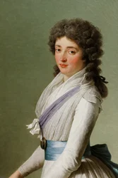 Portrait of the Baroness de Chalvet-Souville, née Marie de Broutin